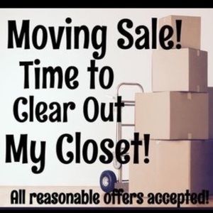 MOVING SALE!!!!!